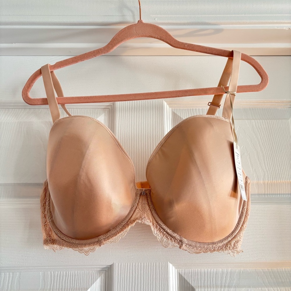 NWT Bravissimo Niya Smoothing Bra in beige 38FF UK / 38H US